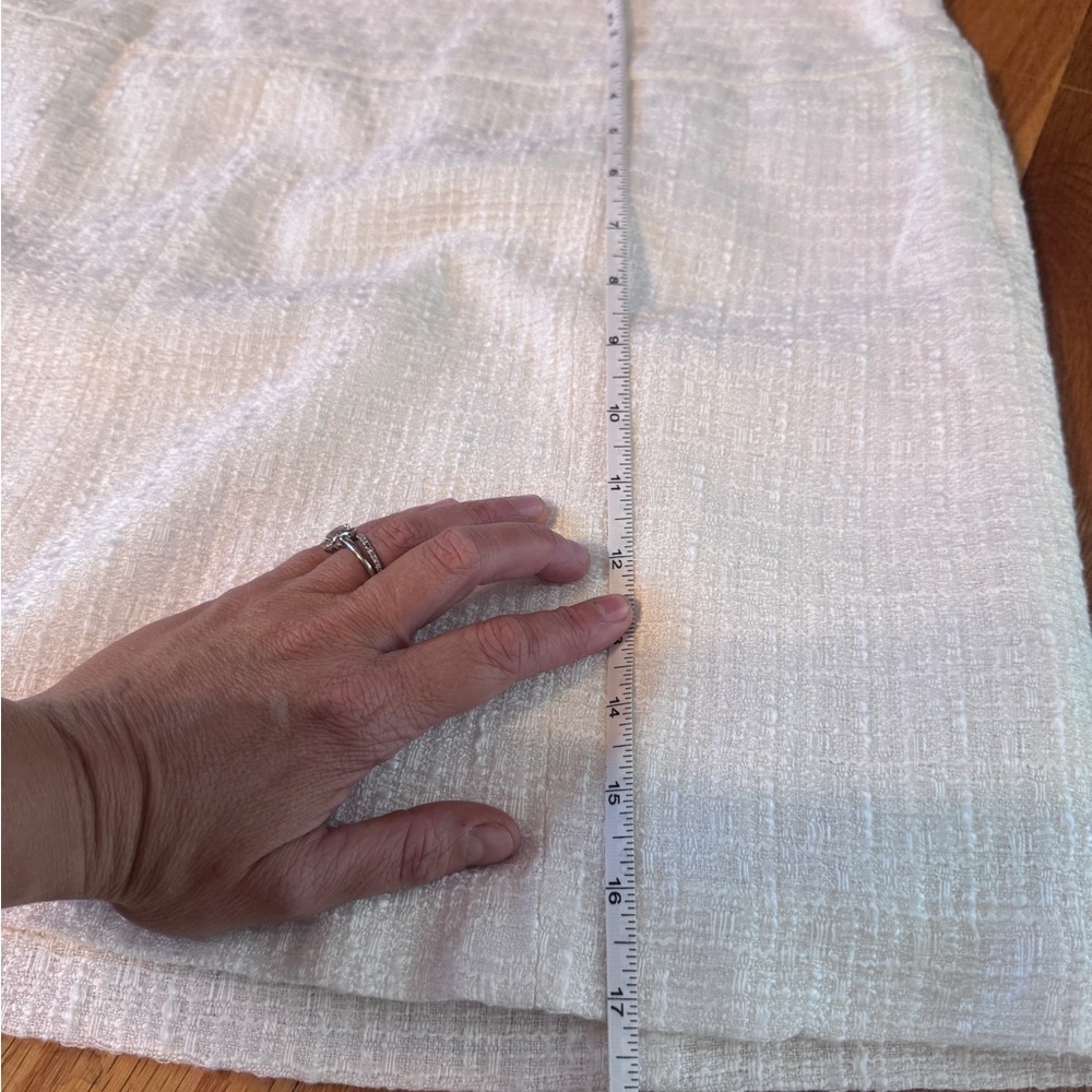 Banana republic - Elegant White Textured Skirt - Picture 11 of 11